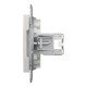 Розетка компьютерная Schneider Asfora RJ45 UTP кат5е без рамки белая EPH4370121