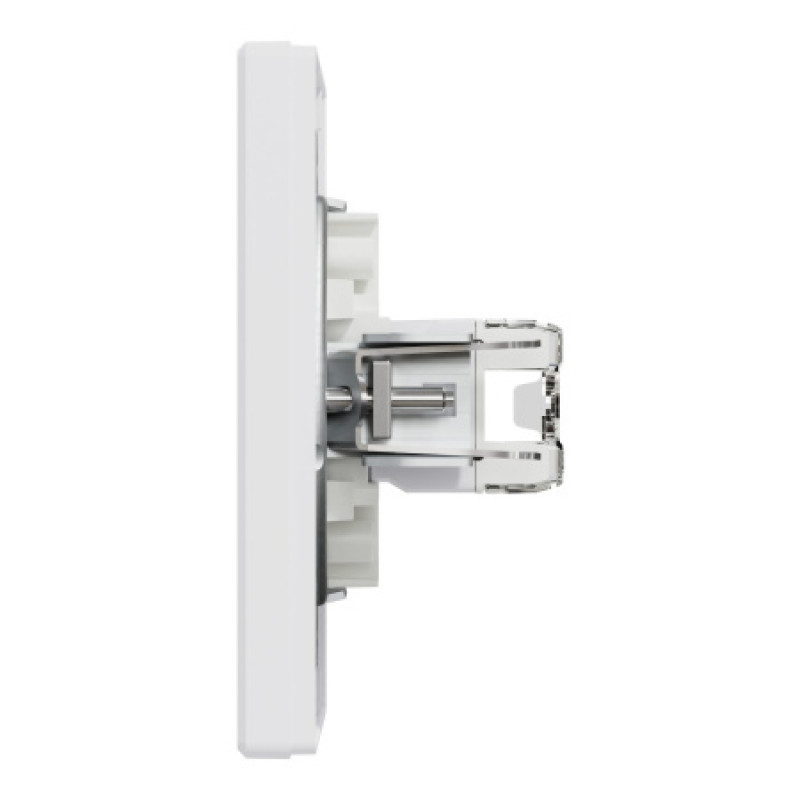 Розетка компьютерная Schneider Asfora двойная RJ45 UTP кат5е белая EPH4400121