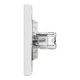 Розетка компьютерная Schneider Asfora двойная RJ45 UTP кат5е белая EPH4400121