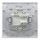 Розетка компьютерная Schneider Asfora RJ45 UTP кат6 белая EPH4700121