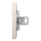 Розетка компьютерная Schneider Asfora RJ45 UTP кат6 кремовая EPH4700123