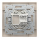 Розетка компьютерная Schneider Asfora RJ45 UTP кат6 кремовая EPH4700123