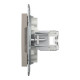 Розетка компьютерная Schneider Asfora RJ45 UTP кат6 бронза EPH4700169