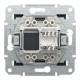 Розетка компьютерная Schneider Asfora RJ45 UTP кат6 антр EPH4700171