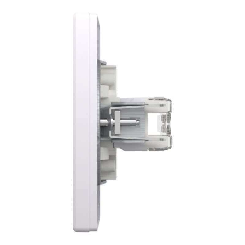 Розетка компьютерная Schneider Asfora двойная RJ45 UTP кат6 белая EPH4800121