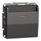 Выключатель карточный Schneider Asfora механический антрацит EPH6200171