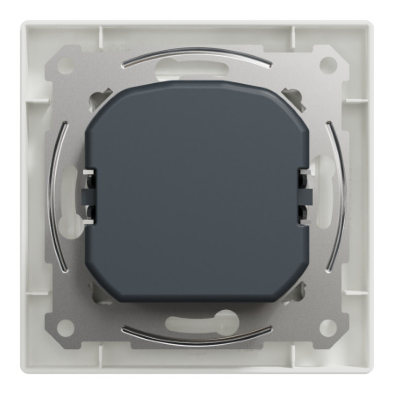 Поворотный led димер Schneider Asfora 230В rc 3-370Вт белый EPH6800121