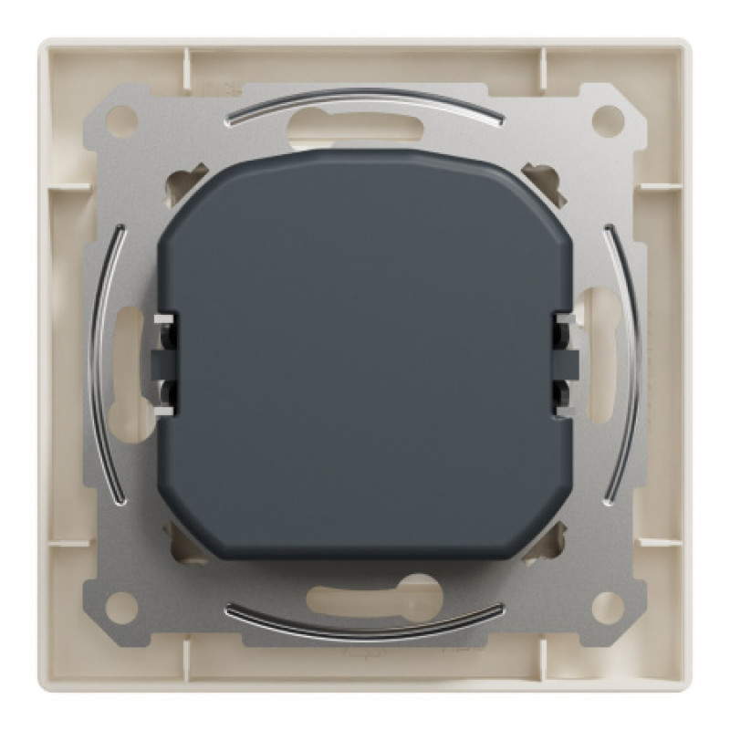 Поворотный led димер Schneider Asfora 230В rc 3-370Вт кремовый EPH6800123