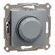 Поворотный led димер Schneider Asfora 230В rc 3-370Вт сталь EPH6800162