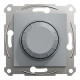Поворотный led димер Schneider Asfora 230В rc 3-370Вт сталь EPH6800162