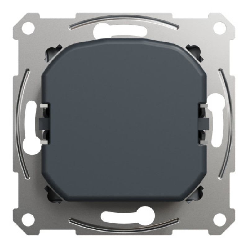 Поворотный led димер Schneider Asfora 230В rc 3-370Вт сталь EPH6800162