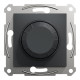 Поворотный led димер Schneider Asfora 230В rc 3-370Вт антрацит EPH6800171