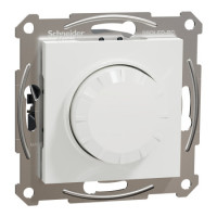 Поворотный led димер Schneider Asfora 230В rc 3-370Вт без рамки белый EPH6870121