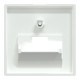 Накладка для розетки 1 х RJ45 Schneider SysM активно-белый глянец 296225