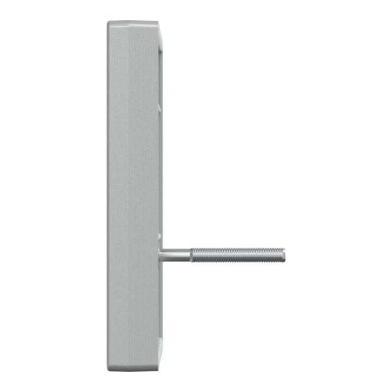 Накладка для розетки tae/audio/usb/hdmi Schneider SysM алюминий 297960