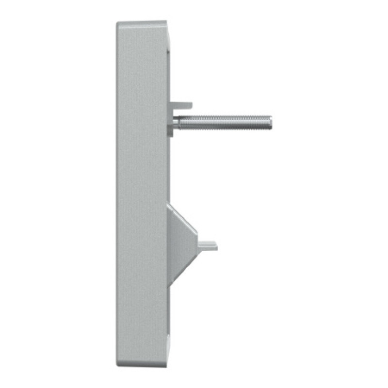 Накладка для розетки 1 х RJ45 Schneider SysM алюминий 298360