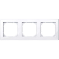 Рамка 3-постовая Schneider SysM M-Smart активно-белый глянец 478325
