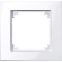 Рамка 1-постовая Schneider SysM M-Plan активно-белый глянец 515125