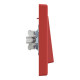 Выключатель Schneider Jumbo SysM рубиново-красный глянец MEG3341-1406