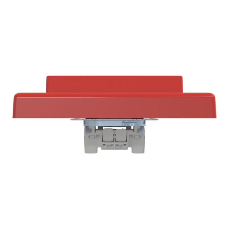 Выключатель Schneider Jumbo SysM рубиново-красный глянец MEG3341-1406