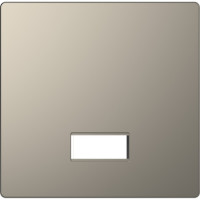 Накладка 1-клавишного выключателя с окном для символов Schneider SysD никель MEG3350-6050