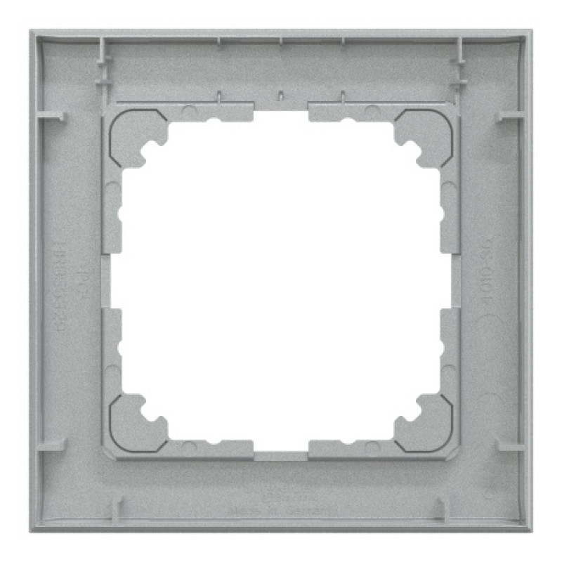 Рамка 1-постовая Schneider M-Pure SysM стекло алюминий MEG4010-3660
