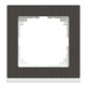 Рамка 1-постовая Schneider M-Pure Decor SysM стекло дуб/активно-белый MEG4010-3674