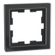 Рамка 1-постовая Schneider D-Life SysD стекло черный оникс MEG4010-6503