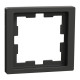 Рамка 1-постовая Schneider D-Life SysD антрацит MEG4010-6534