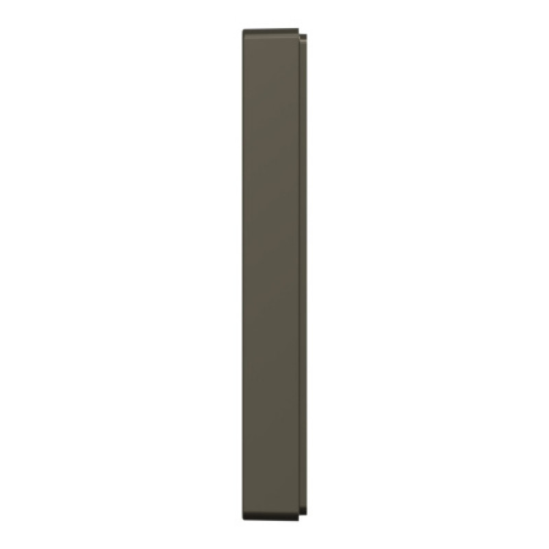 Рамка 1-постовая Schneider D-Life SysD металл мокко MEG4010-6552