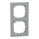 Рамка 2-постовая Schneider M-Pure SysM алюминий MEG4020-3660