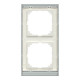 Рамка 2-постовая Schneider M-Pure Decor SysM венге/алюминий MEG4020-3671