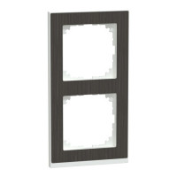 Рамка 2-постовая Schneider M-Pure Decor SysM дуб/активно-белый MEG4020-3674