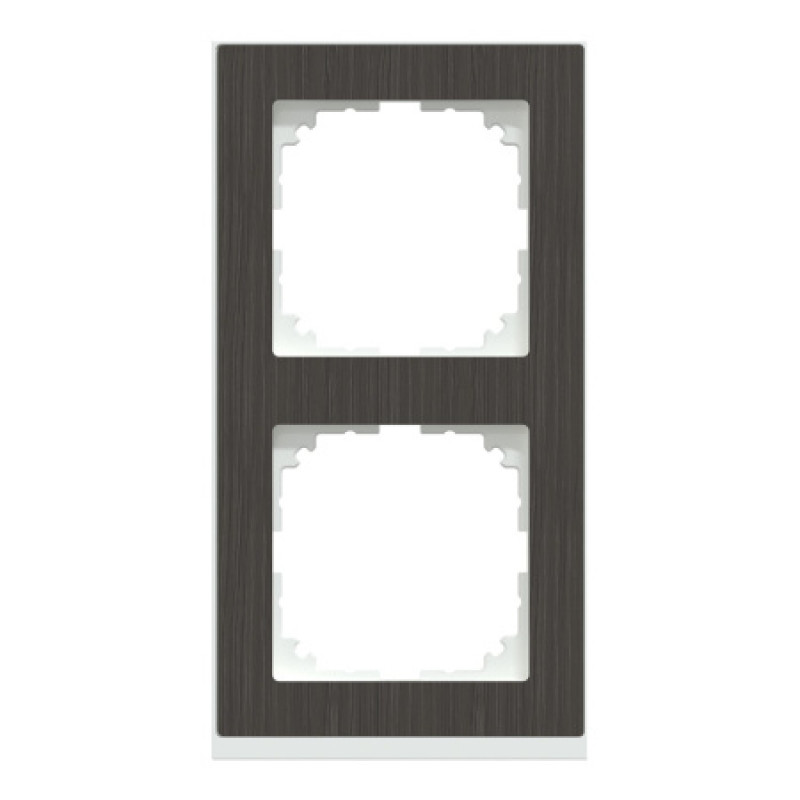 Рамка 2-постовая Schneider M-Pure Decor SysM дуб/активно-белый MEG4020-3674