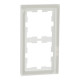 Рамка 2-постовая Schneider D-Life SysD стекло белый кристалл MEG4020-6520