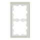 Рамка 2-постовая Schneider D-Life SysD стекло белый кристалл MEG4020-6520