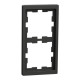 Рамка 2-постовая Schneider D-Life SysD антрацит MEG4020-6534