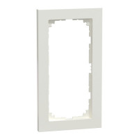 Рамка 2-постовая без перегородки m-pure Schneider SysM пол-белый MEG4025-3619
