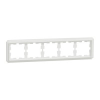 Рамка 5-постовая Schneider D-Antique SysD белый лотос MEG4050-4735