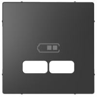 Накладка для мехнизма USB розетки Schneider SysD aнтрацит MEG4367-6034