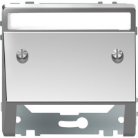 Механизм вывода кабеля с полем для надписи Schneider SysD нерж.сталь MEG4540-6036
