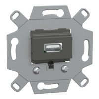 Механизм usb-розетки 1 пост Schneider MEG4581-0000
