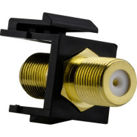 Механизм keyst bnc-f (jack/jack) черный Schneider MEG4586-0001