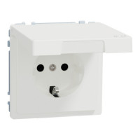 Роз кр ip44 заз шт 16а Schneider SysD мат біл MTN2314-6037