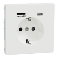 Роз заз шт usb a+c 16а Schneider SysD мат біл MTN2367-6037