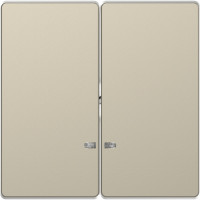 Накладка 2-клавишного выключателя с подсветкой Schneider SysD сахара MTN3420-6033