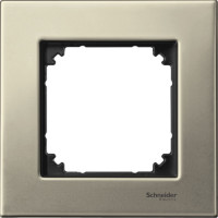Рамка 1-пост металл m-plan Schneider SysM титан MTN403105