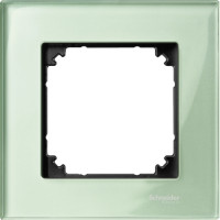 Рамка 1-пост стекло m-plan Schneider SysM изумруд MTN404104