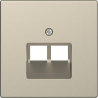 Накладка Schneider D-life для 2хRJ45 сахара MTN4522-6033
