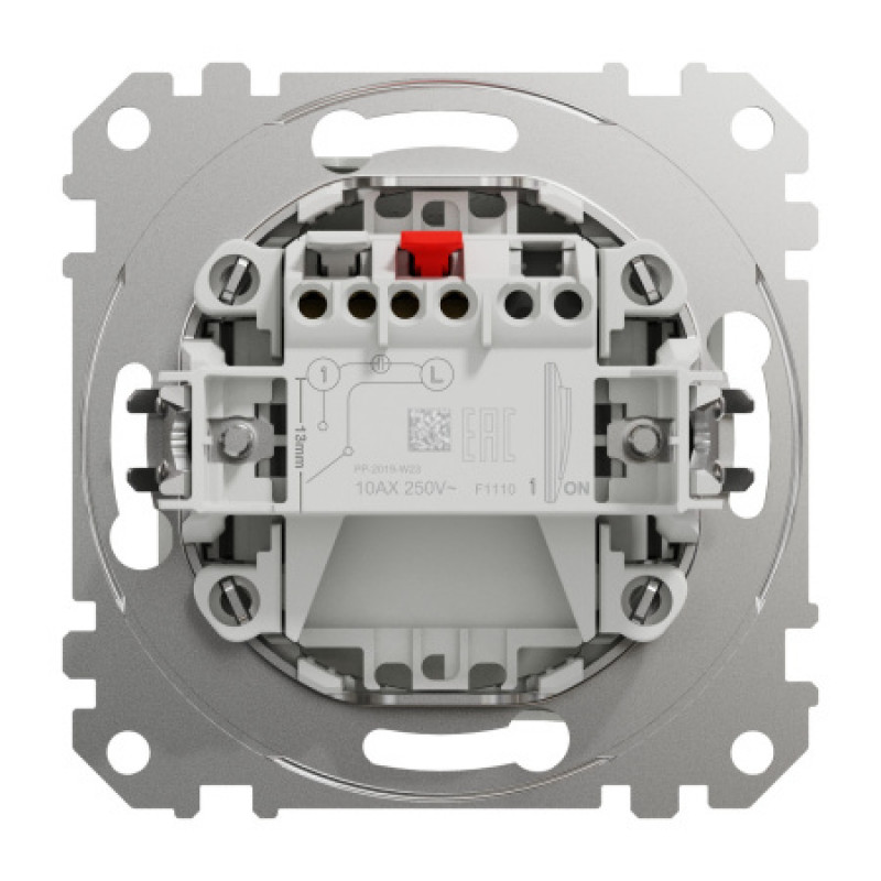 Выключатель Schneider Sedna Design 1-клавишный белый SDD111101